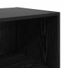 Garderoba Czarny Dąb 50 x 30 x 200 cm Materiał drewnopochodny