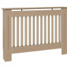 Pokrywa Grzejnika 2 pcs Naturalny 112 x 19 x 81,5 cm