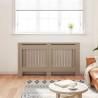 Pokrywa Grzejnika 2 pcs Naturalny 152 x 19 x 81,5 cm
