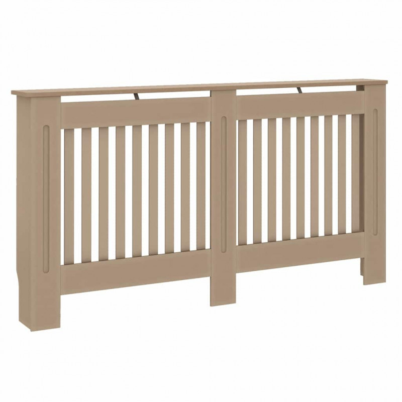 Pokrywa Grzejnika 2 pcs Naturalny 152 x 19 x 81,5 cm