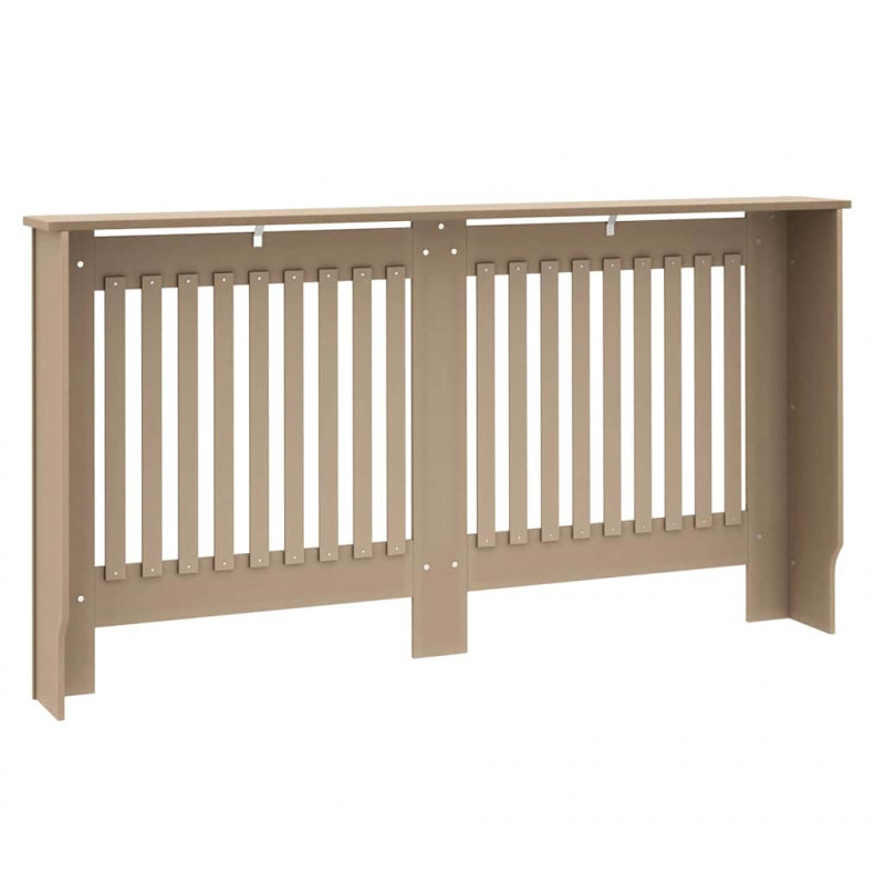 Pokrywa Grzejnika 2 pcs Naturalny 152 x 19 x 81,5 cm
