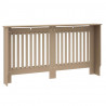 Pokrywa Grzejnika 2 pcs Naturalny 152 x 19 x 81,5 cm