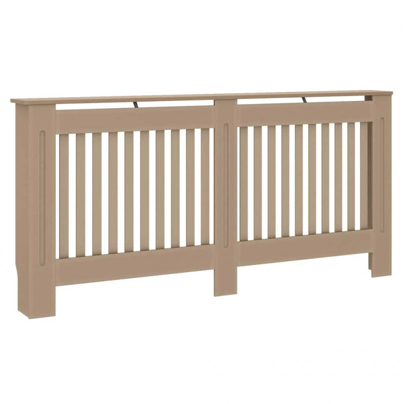 Pokrywa Grzejnika 2 pcs Naturalny 172 x 19 x 81,5cm