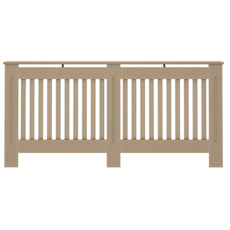 Pokrywa Grzejnika 2 pcs Naturalny 172 x 19 x 81,5cm