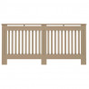 Pokrywa Grzejnika 2 pcs Naturalny 172 x 19 x 81,5cm