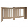 Pokrywa Grzejnika 2 pcs Naturalny 172 x 19 x 81,5cm