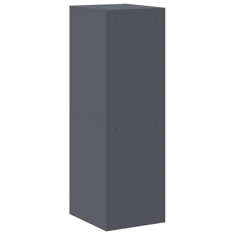 Szafka na dokumenty z szufladą 2 pcs Antracyt 44 x 50 x 139 cm