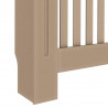 Pokrywa Grzejnika 2 pcs Naturalny 172 x 19 x 81,5cm