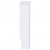 Pokrywa Grzejnika 2 pcs Biały 205 x 20,5 x 81,5 cm