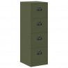 Szafka na dokumenty 2 pcs Zielony oliwkowy 44 x 50 x 139 cm