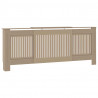 Pokrywa Grzejnika 2 pcs Naturalny 205 x 20,5 x 81,5 cm