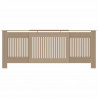 Pokrywa Grzejnika 2 pcs Naturalny 205 x 20,5 x 81,5 cm