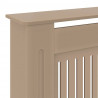 Pokrywa Grzejnika 2 pcs Naturalny 205 x 20,5 x 81,5 cm