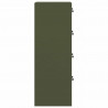Szafka na dokumenty 2 pcs Zielony oliwkowy 44 x 50 x 139 cm
