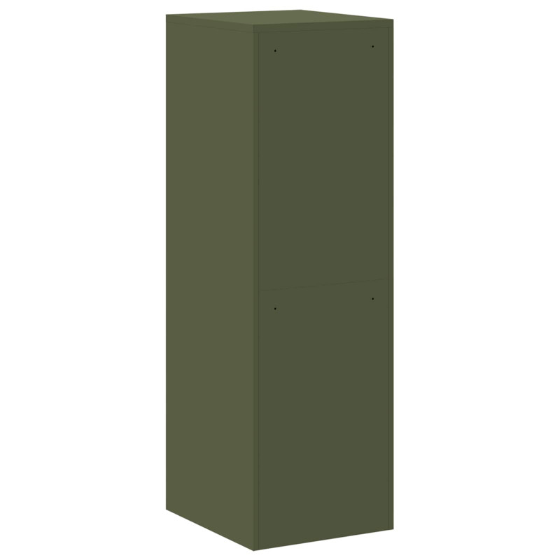 Szafka na dokumenty 2 pcs Zielony oliwkowy 44 x 50 x 139 cm