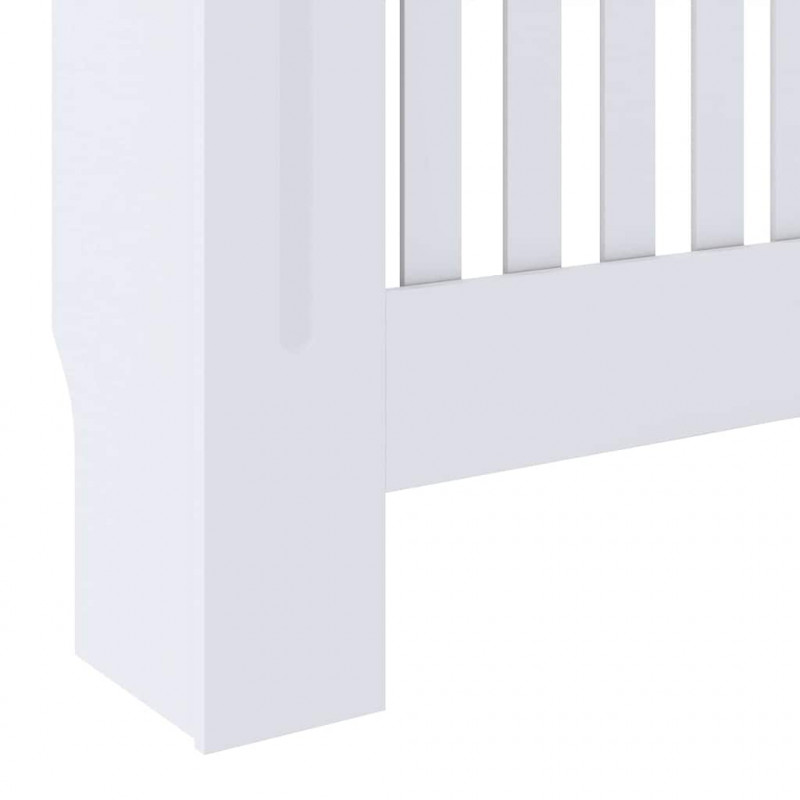 Pokrywa Grzejnika 2 pcs Biały 78 x 19 x 81,5 cm