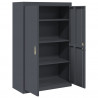Szafka do przechowywania Antracyt 90 x 40 x 140 cm Stal