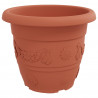 Doniczki 6 pcs Czerwony ceglasty Ø 26 x 21.5 cm
