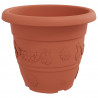 Doniczki 6 pcs Czerwony ceglasty Ø 26 x 21.5 cm