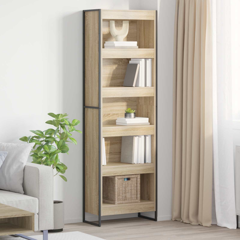 Szafka na książki 2 pcs Sonoma 80 x 30 x 155 cm