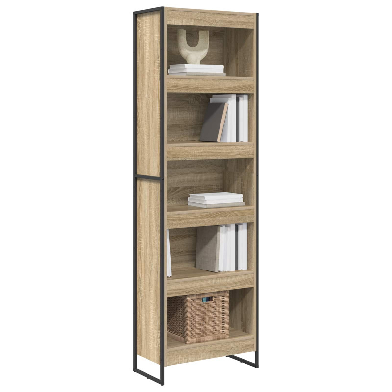 Szafka na książki 2 pcs Sonoma 80 x 30 x 155 cm