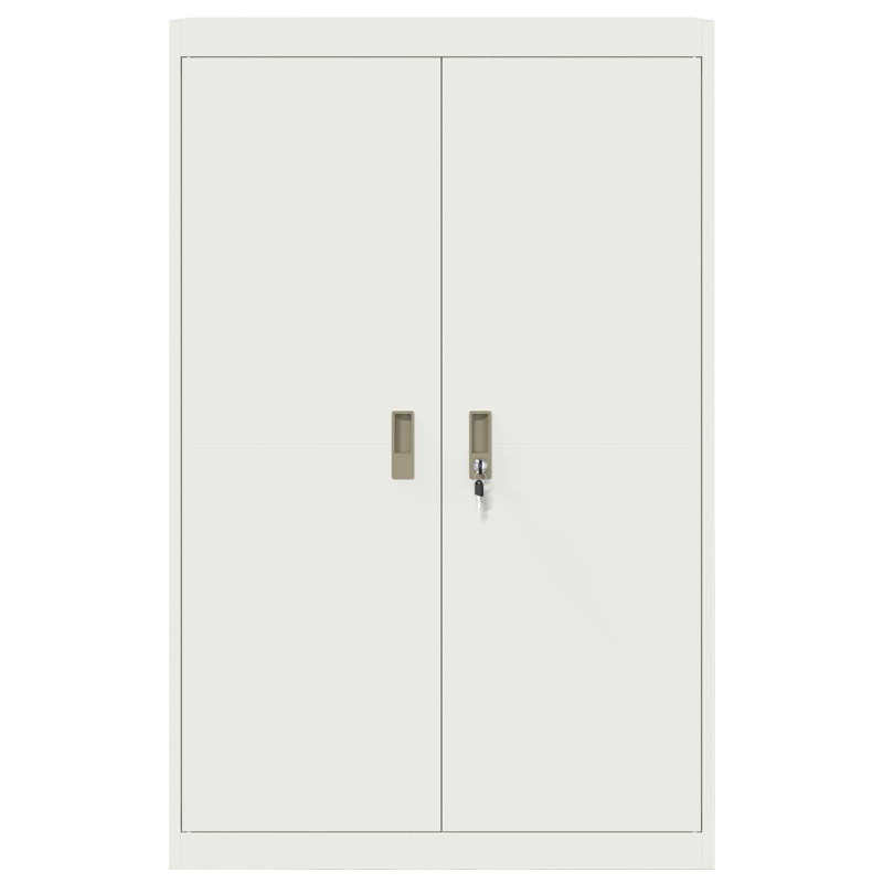 Szafka do przechowywania Biały 90 x 40 x 140 cm Stal