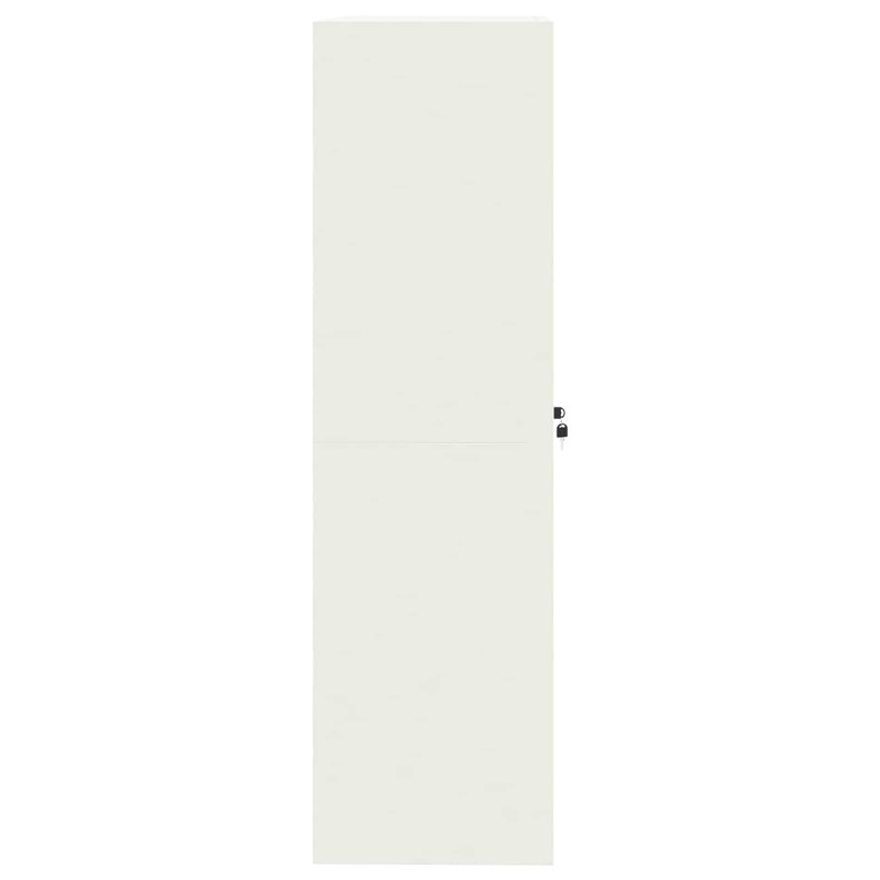 Szafka do przechowywania Biały 90 x 40 x 140 cm Stal