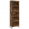 Szafka na książki 2 pcs Dąb dymny 80 x 30 x 155 cm