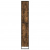 Szafka na książki 2 pcs Dąb dymny 80 x 30 x 155 cm