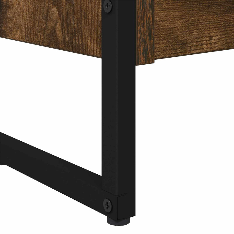 Szafka na książki 2 pcs Dąb dymny 80 x 30 x 155 cm