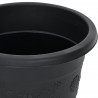 Doniczki 6 pcs Czarny Ø 26 x 21.5 cm Z tworzywa sztucznego