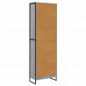 Szafka na książki 2 pcs Szary Sonoma 80 x 30 x 155 cm