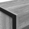 Szafka na książki 2 pcs Szary Sonoma 80 x 30 x 155 cm