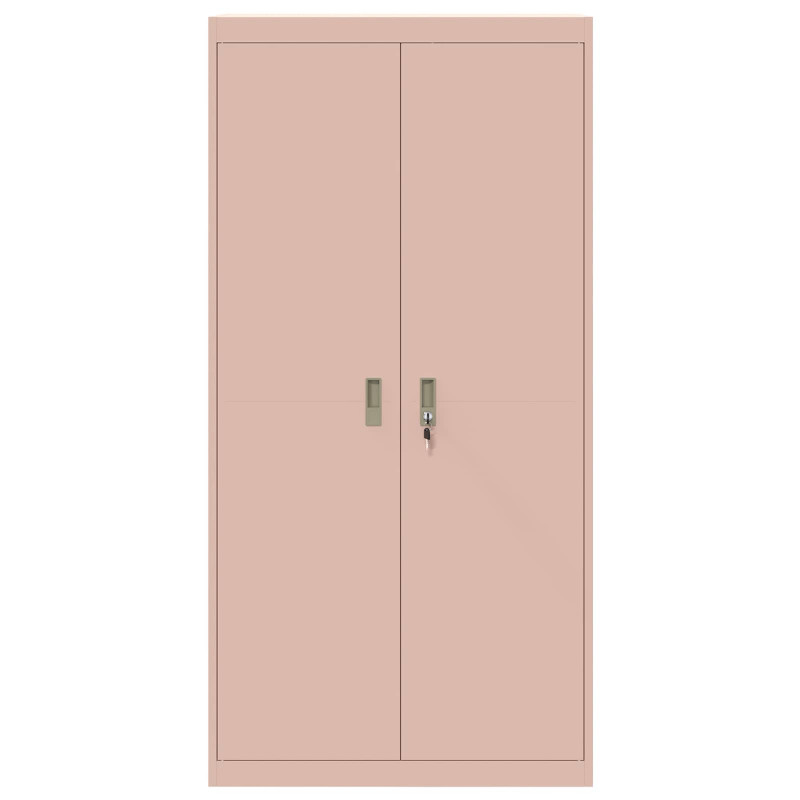 Szafka do przechowywania Różowy 90 x 40 x 180 cm Stal