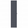 Szafka do przechowywania Antracyt 90 x 40 x 180 cm Stal