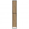 Szafka na książki 2 pcs Dąb rzemieślniczy 80 x 30 x 155 cm