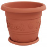 Doniczki 24 pcs Czerwony ceglasty Ø 26 x 21.5 cm