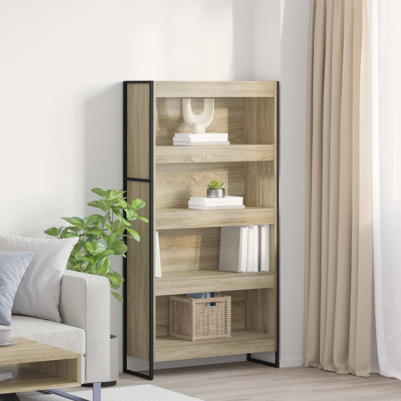 Szafka na książki 2 pcs Sonoma 80 x 30 x 155 cm