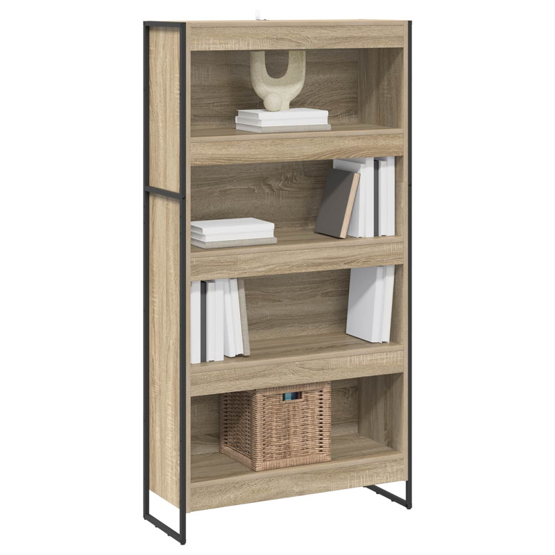 Szafka na książki 2 pcs Sonoma 80 x 30 x 155 cm
