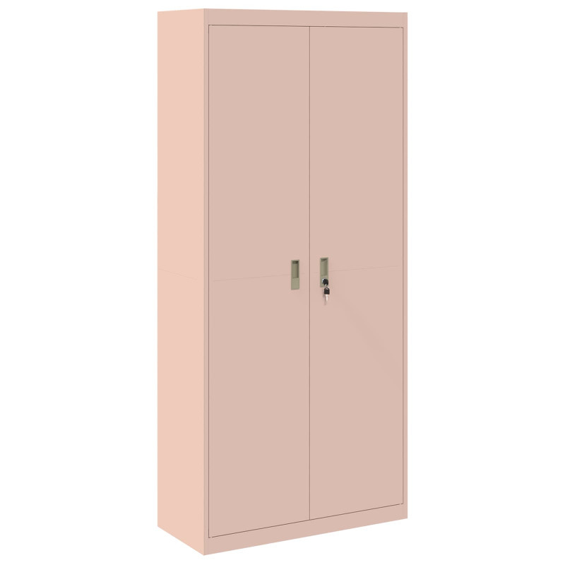 Szafka do przechowywania Różowy 90 x 40 x 200 cm Stal