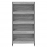 Szafka na książki 2 pcs Szary Sonoma 80 x 30 x 155 cm