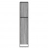 Szafka na książki 2 pcs Szary Sonoma 80 x 30 x 155 cm