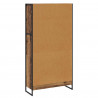 Szafka na książki 2 pcs Stare drewno 80 x 30 x 155 cm