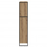Szafka na książki 2 pcs Dąb rzemieślniczy 80 x 30 x 155 cm