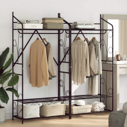 Otwy garderoba Gładki 2 pcs 78 x 36 x 158 cm
