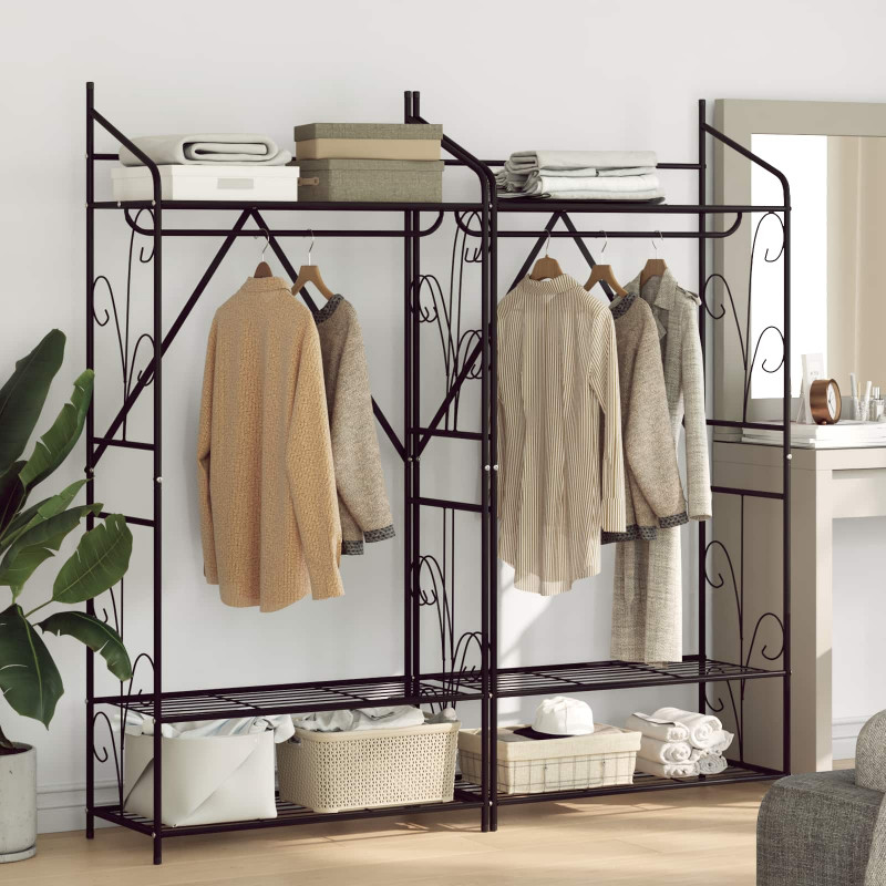 Otwy garderoba Gładki 2 pcs 78 x 36 x 158 cm