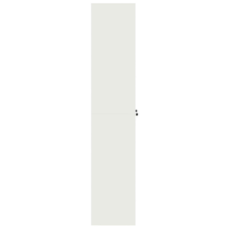 Szafka do przechowywania Biały 90 x 40 x 200 cm Stal