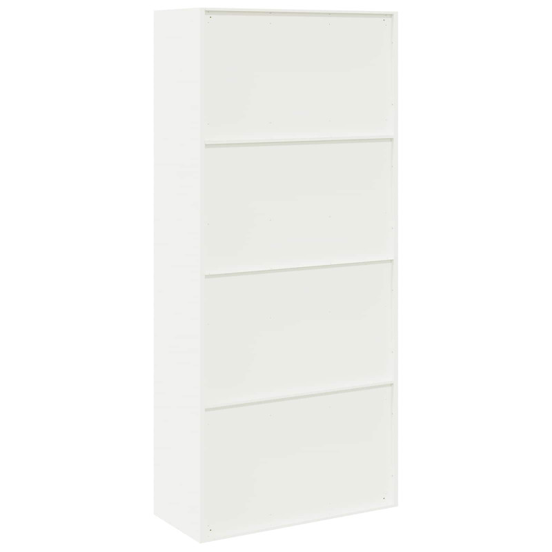 Szafka do przechowywania Biały 90 x 40 x 200 cm Stal