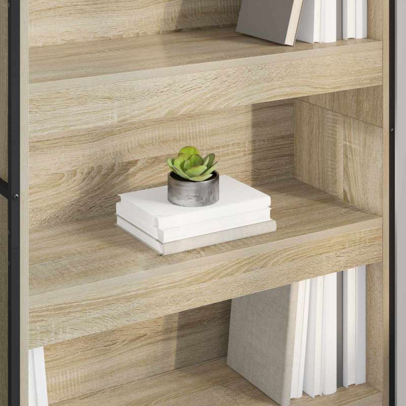 Szafka na książki 2 pcs Sonoma 80 x 30 x 155 cm