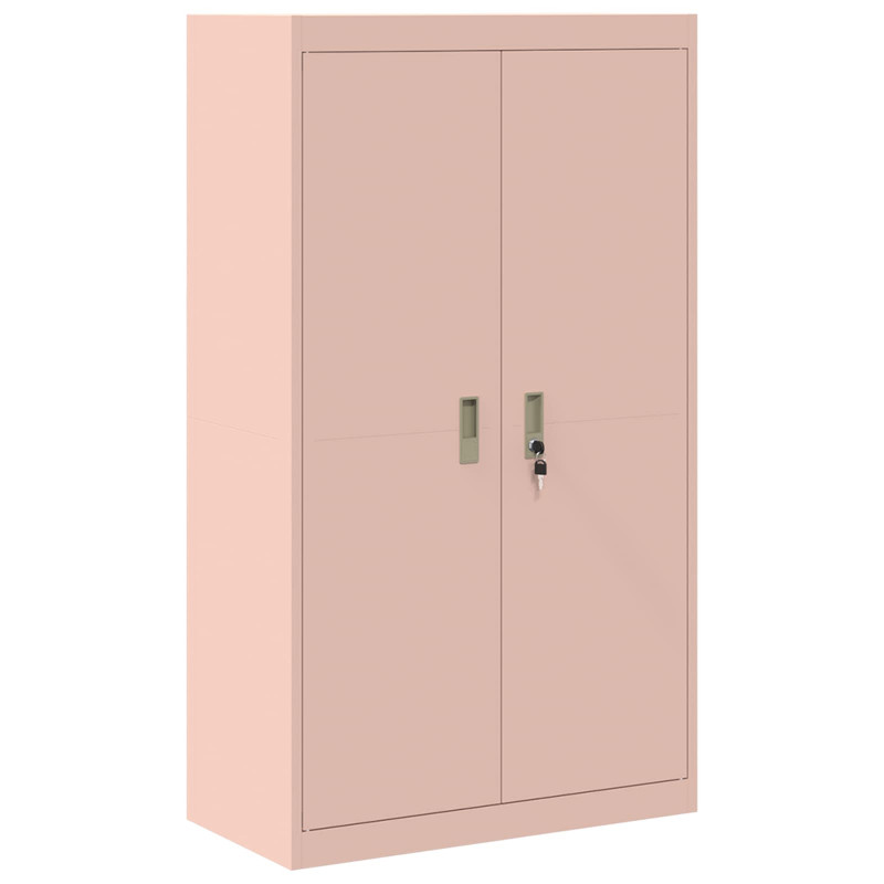 Szafka do przechowywania Różowy 80 x 40 x 140 cm Stal